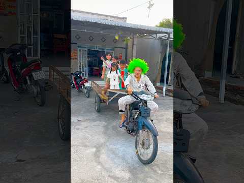 Xe lôi tốc độ #funny #nytinhnghich #comedy #shortvideo #tiktok ￼