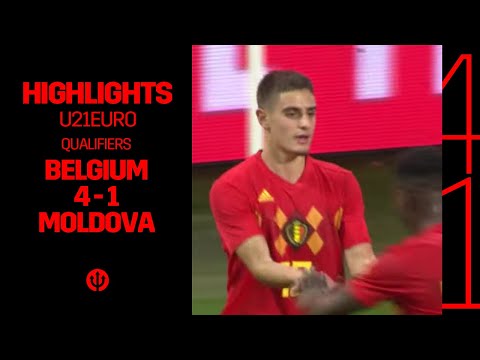 #U21 | #U21EURO | Belgium - Moldova 4-1