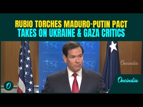 FULL VIDEO: Rubio’s MOST SHOCKING Attack on Maduro-Putin Alliance; Fields Questions on Ukraine, Gaza