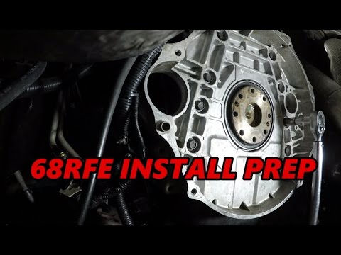 Cummins Transmission Adapter and Flex Plate Install