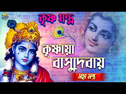 কৃষ্ণ মন্ত্র | কৃষ্ণায়া বাসুদেবায় | Krishna Mantra 108 Times। Krishnaya Vasudevaya | Mahamantra