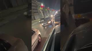 Los saharauis del Aai&uacute;n celebran en las calles la victoria de Espa&ntilde;a con una multitudinaria caravana de veh&iacute;culos