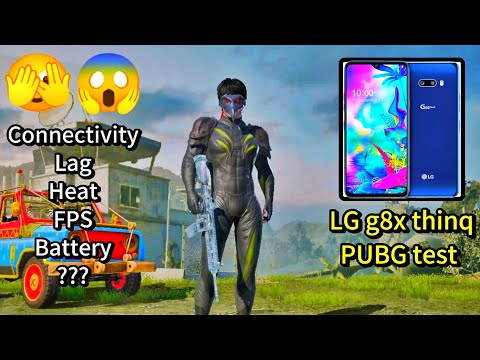 LG g8x Thinq PUBG test 2025 | Heat | Lag | FPS and Battery drain test | PUBG mobile