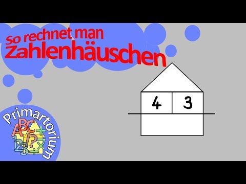 So rechnet man Zahlenhäuschen - Miniclip Mathe-Übungsformate