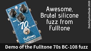 Fulltone '70 Fuzz 初期ラージケース個体 フルトーンが帰ってきた！70年代名作ファズを再現した「Fulltone 70