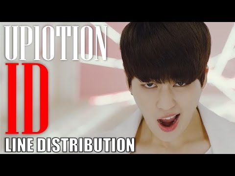 UP10TION - ID (Line Distribution / Color Coded)