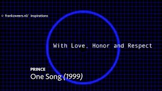Prince - One Song (1999)