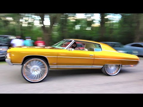 Donk Day 2021 Car Show Tampa Bay Florida: Big Rims, Donks, Amazing Cars Part 3