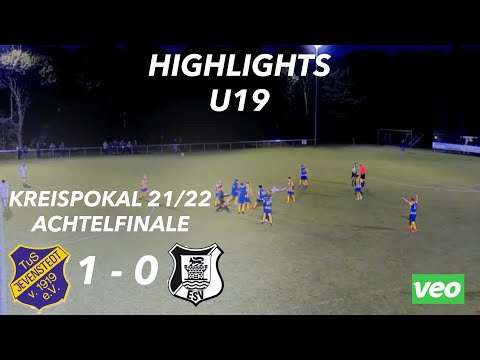 Highlights U19 TuS Jevenstedt - Eckernförder SV (Kreispokal Achtelfinale 21/22)