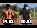 작년 3월 이쯤의 야외 턱걸이 (Calisthenics workout Remember 19.03 Pull-up 懸垂運動方法)
