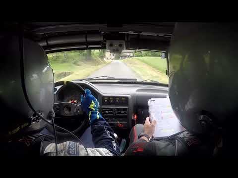 Rallye St Marcellin 2023 (ES3) : Jérémy Charpenay - Bruno Dos Santos - Peugeot 106 N2