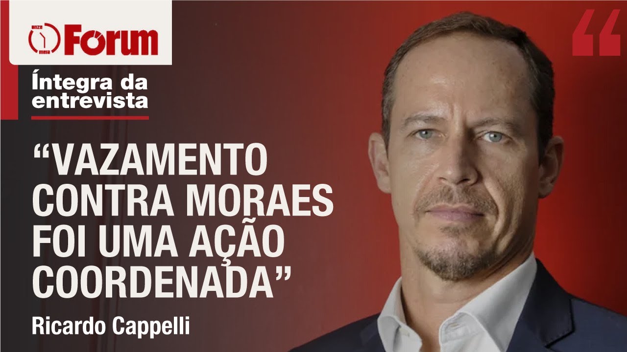 Cappelli fala sobre vazamento contra Moraes, banir WhatsApp, Musk e juros altos contra o Brasil