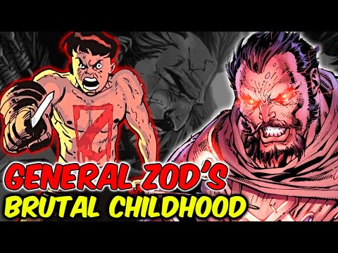 Untold Dark Story Of General Zod's Brutal Childhood - Explored In Detail