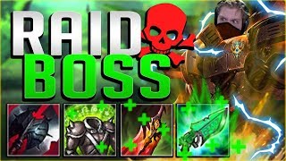INSANE SUSTAIN!! WHO CAN STOP RAID BOSS DARIUS?! Darius Top Gameplay - League of Legends