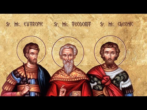 🔴 LIVE 4K: Slujba Vecerniei - Sfinții Mucenici Eutropie, Cleonic și Vasilisc #3martie