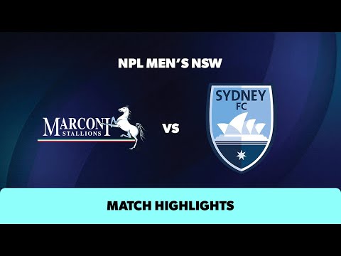 NPL Men's NSW Round 7 Highlights – Marconi v Sydney FC