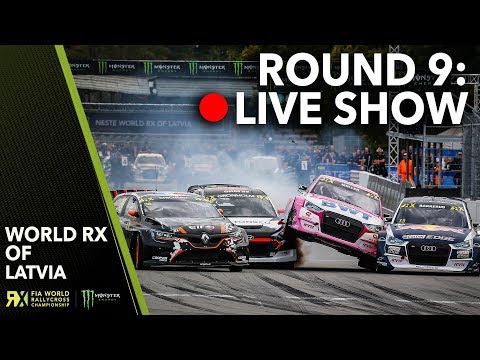 Latvia RX Live Show 2018 | Round 9 | World Rallycross of Latvia