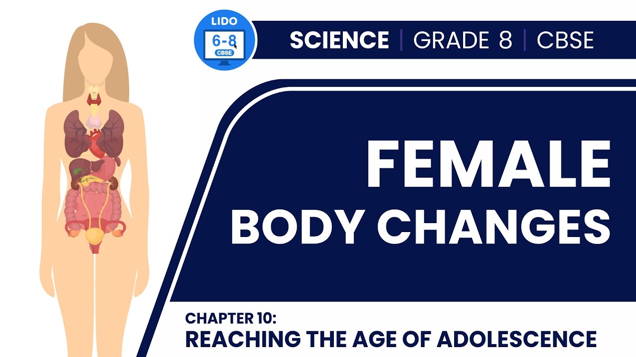 Puberty: Changes in Females | Reaching the age of Adolescence | Class 8 Biology Chapter 10