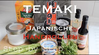 Sushi Handrollen vegetarisch  I Janina Uhse