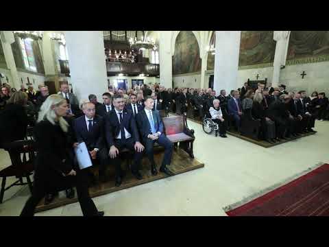 Državni vrh prisustvovao misi za Domovinu u crkvi Sv. Marka