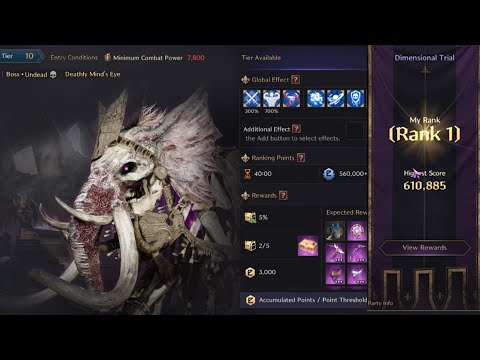 Throne and Liberty | Colossal Coliseum | Trial T10 | 610K