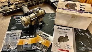 Aimpoint PRO: Battery Life, Battery Install & +1 Battery Kit