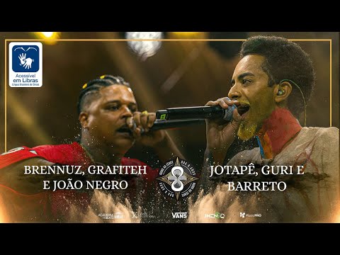 JOTAPÊ, GURI E BARRETO X BRENNUZ, GRAFITEH E JOÃO NEGRO | SEMIFINAL | BDA 8 ANOS