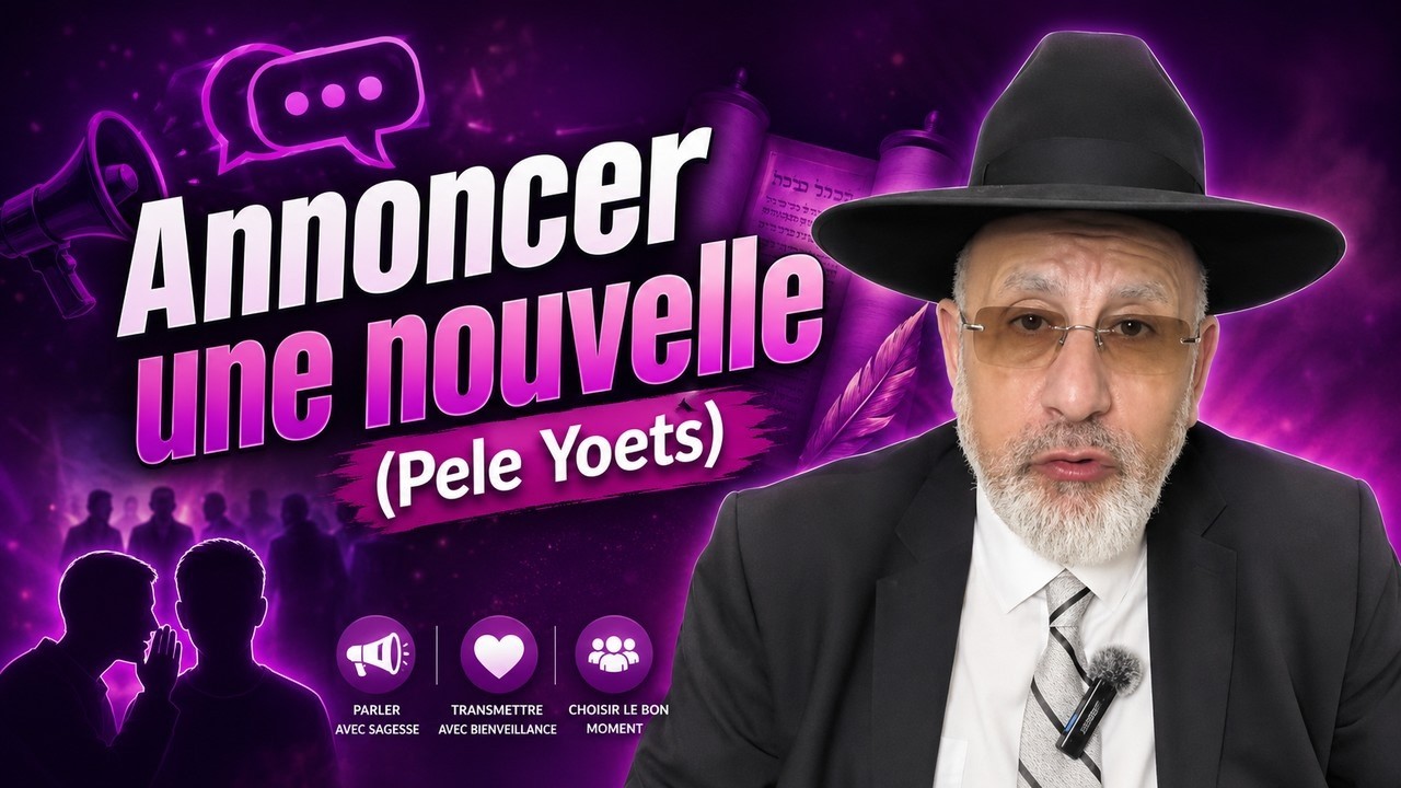 Annoncer une nouvelle (Pélé Yoets)