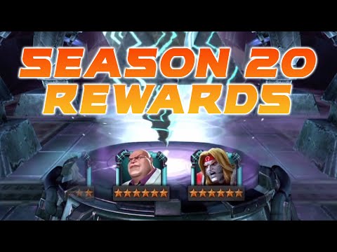 Season 20 AW Rewards Opening! 4x 6-Star Crystals + T5CC - Another Rank 3?