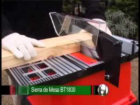 Sierra de Mesa 10&acute;&acute;1500w. Black&Decker-BT1800|Sierra de Mesa 10&acute;&acute;1500w. Black&Decker-BT1800