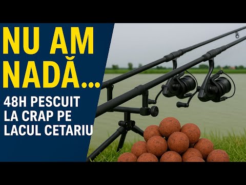 NU am nadă ... 48h pescuit la crap pe Lacul CETARIU