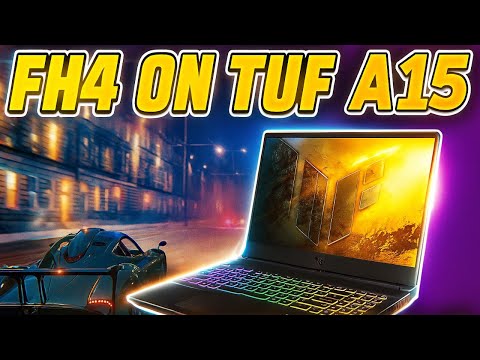 Forza Horizon 4 tested on ASUS TUF A15. RTX 3050🔥.FPS stats, benchmarks and performance review.