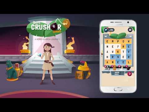 Word Crusher Quest Word Game Video
