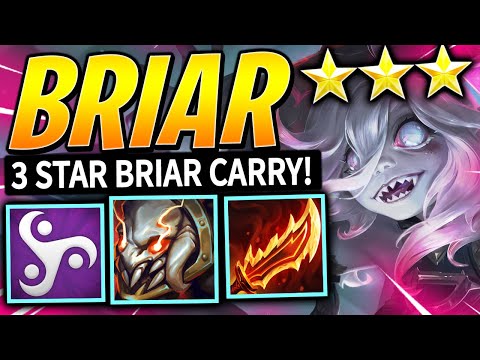 The BRIAR 3-STAR CARRY in TFT SET 16 Ranked! -  Meta 16.3B Comps | Teamfight Tactics Guide