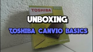 Toshiba Canvio Basics 500 GB (HDTB405EK3AA) - відео 1