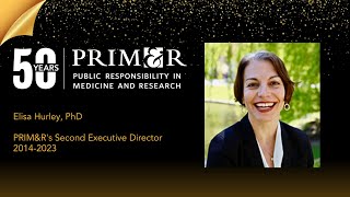 Celebrating 50 Years: Elisa Hurley, PhD