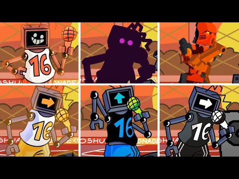 Friday Night Funkin' - Ram but everytime it's Hex turn a Different Skin Mod is used