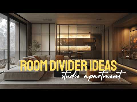 Small Space Hacks: Room Dividers That Transform Studio Apartments!