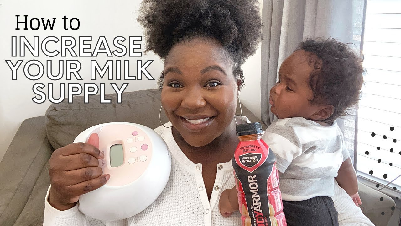 HOW TO INCREASE YOUR MILK SUPPLY