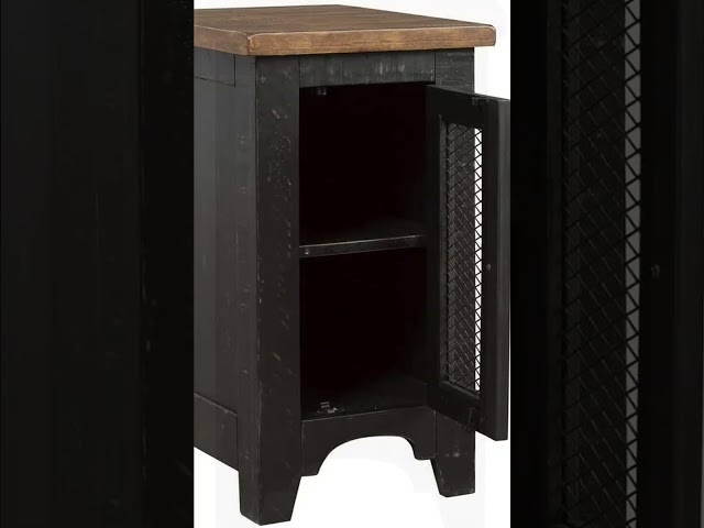 Vídeo relacionado con Ashley Furniture Valebeck UPH - Taburete Giratorio (1/CN), Color marrón/Negro
