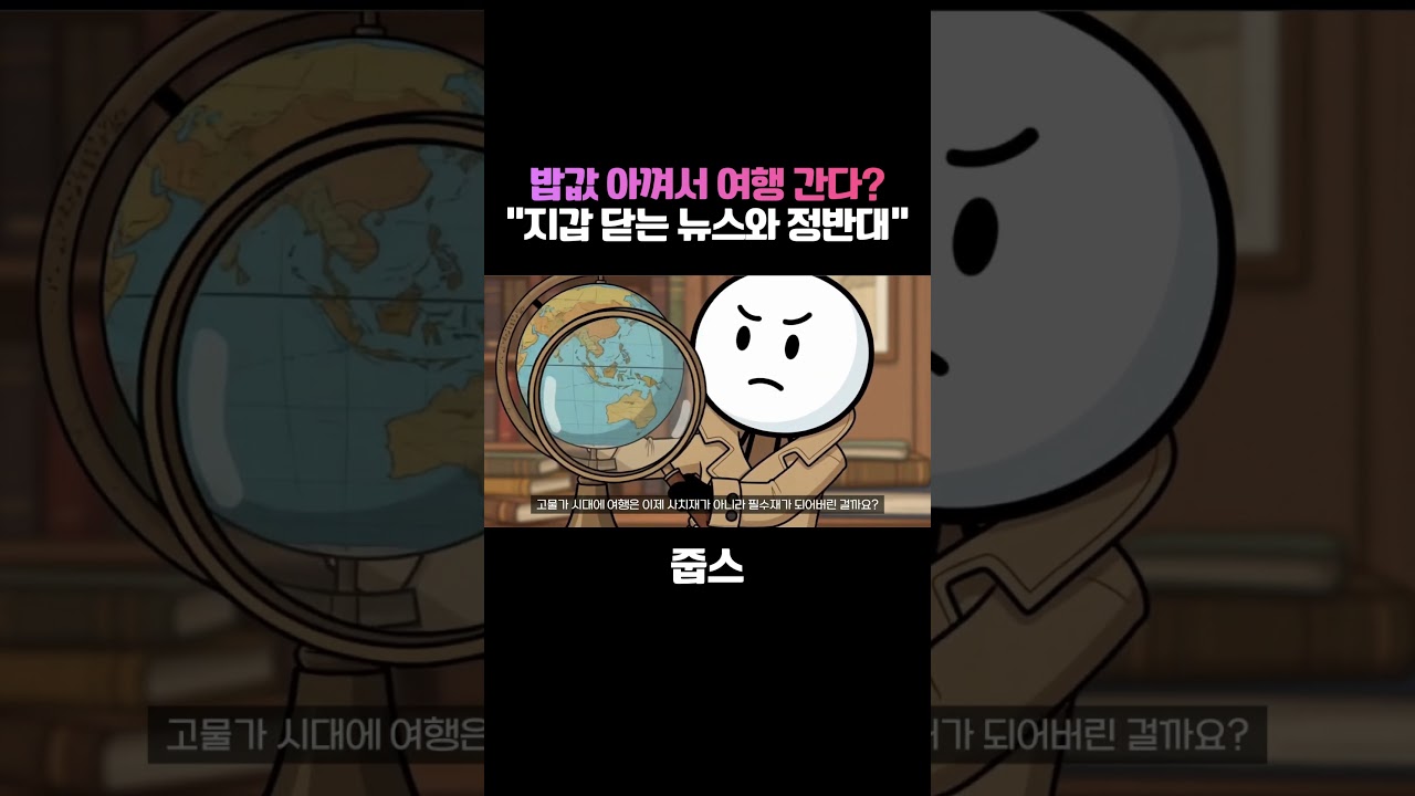 환율 1,400원인데 공항 미어터지는 '진짜 이유'