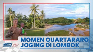 Momen Pembalap MotoGP Fabio Quartararo Joging Sore sambil Bertelanjang Dada, Sempat Acungkan Jempol
