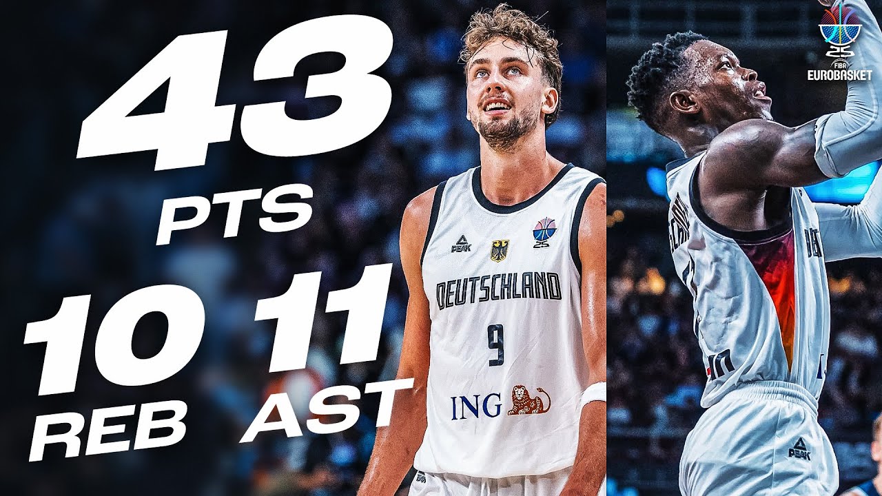 Franz Wagner & Dennis Schröder Were ON A MISSION | FIBA EuroBasket 2025 | September 10, 2025