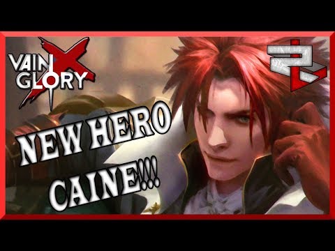 4.2 Vainglory 5v5 : *NEW HERO* CAINE: First Time Use And Some Much Fun!!