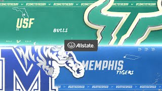 NCAA College Football 26 - USF Bulls Vs Memphis Tigers PS5 Simulation Week 9 (Updated Rosters)