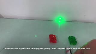 Light Reflection vrs Light Absorption with Gummy Bears - Dr. Dawson's DEEP Group