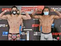 EDGAR BERLANGA VS. ERIC MOON - FULL WEIGH IN & FACE OFF VIDEO