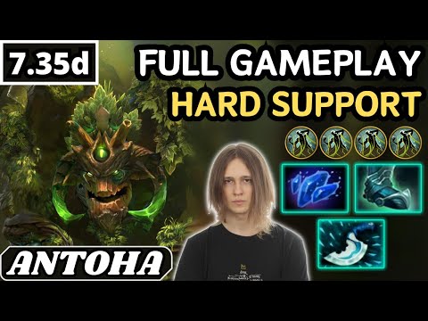 10900 AVG MMR - Antoha TREANT PROTECTOR Hard Support Gameplay 31 ASSIST - Dota 2 Full Match Gameplay
