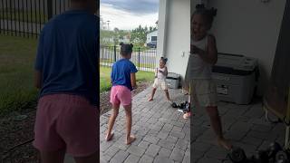 Download lagu Dad catches daughter throwing fireworks at little sister #shorts mp3