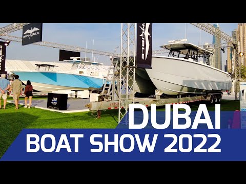 Dubai Boat Show 2022 (Complete Walking Tour)